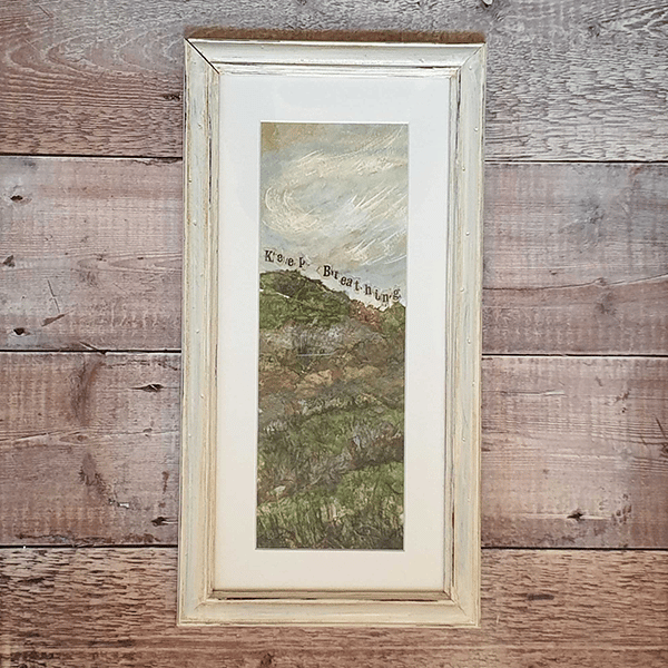The Roaches - Keep Breathing mixed media by Sarah Rowley