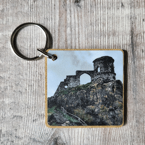 Keyring Mow Cop Castle by Sarah Rowley